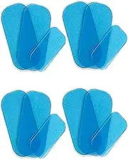12 pcs Gel Pads Replacements for EMS ABS Hips Trainer Buttock Muscle Massage Gel Sheets,Special for EMS Butt Muscle Trainer, Butt Toner,Buttocks Trainer Accessories (3 PCS/Set,4 Sets/Pack)