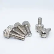 10pcs M3x6mm/M3x8mm Computer Case Phillips Metal Knurled Screws