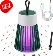 Bug Zapper USB Rechargeable Mosquito Killer Lamp UV LED Trap for Indoor/Outdoor