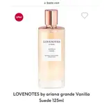 🙋🏻‍♀️預購✨ARIANA GRANDE LOVENOTES VANILLA SUEDE EAU DE PARFUM