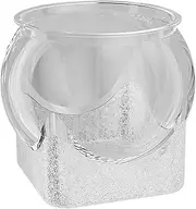 Plastic Fish Bowl Shatterproof Plastic Clear Fish Bowl Vase Robust Round Container for Hydroponic Planter Micro Landscape Office Table Decor