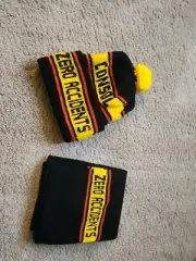 Consol Energy Coal Mining Zero Accidents Toboggan Scarf Set