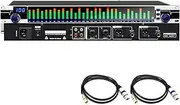 31-Band Stereo Graphic Equalizer – Professional Digital EQ with 10 Preset Effects, Independent Low/Mid/Treble Adjustment, HD Sound Quality for Recording Studio