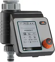 GARDENA Water Control Master: Automatic, time-Saving Watering, 6 schedules, LCD Display, Water Now Function, Safe Stop (1892-28)