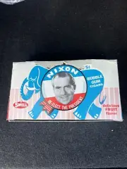 1968 Swell Richard Nixon Bubble Gum Cigars - RARE Variation Of 3 Colors