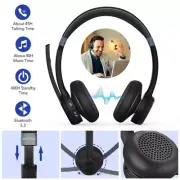 Mpow On Ear Bluetooth 5.3 Headset Wireless Headphones for Cell Phones Laptop AU