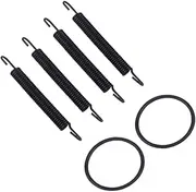 Alipis 1 Set Exhaust Spring Gasket Kit for Durable High Hardness Flexible for Exhaust Installation Side Brackets