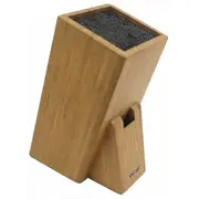 Kinghoff universal bamboo knife block KH1558