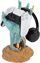 Dopruz Gaming Controller Holder One More Life | Controller Holder Figure | Headphone Stand & Controller | Gaming Accessories For Desk | Gamer Gifts