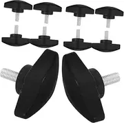 SECFOU 10 Pcs Thumb Screw Knob for Microphone Stand Removal Fastener for Recording Live Performances and Broadcasting Applications