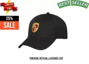 Porsche Flex-fit Crest Cap, Officially Licensed