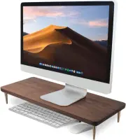 Monitor Stand Wood Riser Computer Monitor a Sturdy Computer Stand to Elevate You