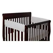 The Peanut Shell 2 Soft Padded Rail Guards Gray - NIP
