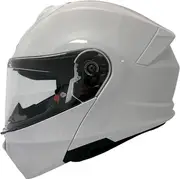 Apex MI100 Solid, flip up helmet , color: White , size: XL