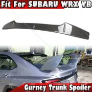 22-23 Carbon Fits Subaru WRX STI VB Top Gurney Flap Add-on Rear Trunk Spoiler (for: Subaru)