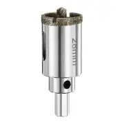 Diamond Hole Saw 1-1/8"(28mm) Tile Drilling Tool with Guiding Drill Bit