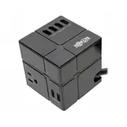 Eaton TLP368CUBEUAM EATON TRIPP LITE SERIES SAFE-IT 3-OUTLET CUBE SURGE PROTECTO