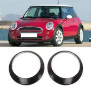 Pair Headlight Trim Ring Bezel For Mini Cooper R50 R52 R53 2001-2006