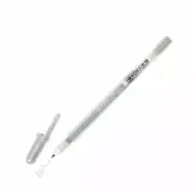 38803 Sakura Gelly Roll Metallic Gel Pen, Medium Point, Silver, Box of 12