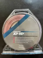 Monster XP-HP 10/10 10 Feet RS Compact Time Correct HP Speaker Cable Stereo Pair