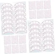 VICASKY 50sheets Eyelash Extension Isolation Tapes for Self-adhesive Eye Pads for Makeup Artists and Salons Easy Application for Lash Extensions