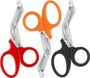 Rhafayre Trauma Shears, 3 Pack Medical Scissors, Premium Bandage Scissor For Nurses, 7.5" Nursing Scissors, Surgical Gauze Shears, Nurse Scissors, ...
