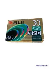 Fuji Pro VHS-C TC-30 Camcorder Tape - NEW SEALED