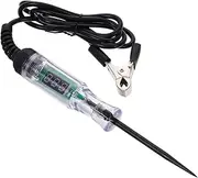 Automotive Circuit Tester Light Digital Voltage Tester Pen with Metal Probe for Accurate Continuity Testing Electrical Circuits Compact Design for Easy Portability