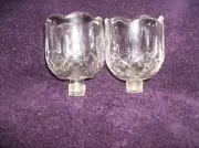 NEW 2 PC STARLITE VOTIVE CUPS & GROMMETS HOME INTERIORS 4" NEW