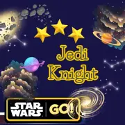 Jedi Knight -Mono_poly_GO- 3 Stars Stickers (CHEAPER&Fast Delivery)