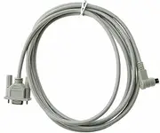 Generic Micrologix Programming Cable Replace Allen Bradley 1761-CBL-PM02 for 1000 1100 1200 1500 Series with 8 Pin Round and 90 Degree End