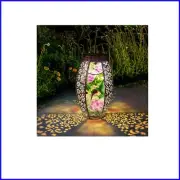 Super Bright Hummingbird Solar Lantern: Decorative Outdoor Light for Garden
