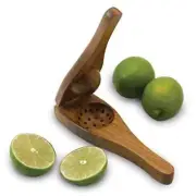 Wooden Lemon Squeezer Lime Juicer Handheld India Nimbupani Nichod Press Citrus