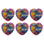 6pc Maxwell & Williams Love Hearts 10cm Ceramic/Cork Cups/Mugs Coaster Araras