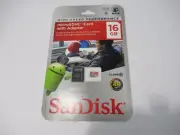SanDisk 16GB Micro SDHC Class 10 Memory Card Full HD Video G1