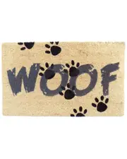 Imports Decor Woof Doormat 18 x 30 NoColor
