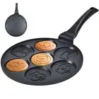 Pancake Maker Egg Frying Pan Suitable for All Stovetops & Induction Cooker, 1...