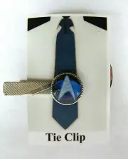 Star Trek Tie Clip , Star Trek logo tie clip , Star Trek Enterprise tie clip