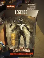 Marvel Legends Symbiote Spider-Man 6 Inch AF Kingpin Wave Spider-Man New
