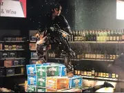 Daryl Dixon Fighting Off Walkers In Grocery Store- The Walking Dead Poster 12x16