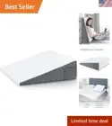 Breathable Foam Wedge Pillow - Multi-Purpose Triangle Support for Back & Legs
