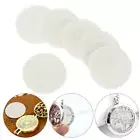 50pcs Oil Diffuser Pads Refill Car Air Freshener Car Diffuser Vent Clip Pads