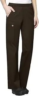 [WonderWink] Womens 501X Wonderwork Women's Pull-on Cargo Scrub Pant Medical Scrubs Pants - Brown