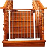 Baby Safety Gates Pressure Fit Unique 90° Two Way Open Pet Dog Stair Gate Auto Close Function, Multi-Size (Size : W111-114cm)