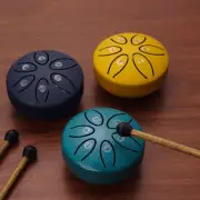 Mini Steel Tongue Drum Instrument for Meditation, Decompression, Music and Gift