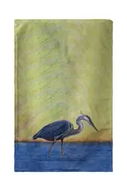 Betsy Drake Blue Heron Beach Towel
