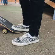 Size 10 - VANS Comme des Garçons x OG Authentic LX CDG Print