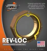 RL-T04 Rev HD Rev Loc Universal Locking Spindle Nut for TP Trailer Axle