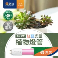 在飛比找momo購物網優惠-【DanceLight 舞光】2呎LED紅藍光譜植物燈管9W