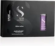 Alfaparf Milano Semi di Lino Sublime Shine Lotion - Heat Protection Leave-In Spray - Vitamin and Complex Enriched Protection - 12 x 0.44 oz